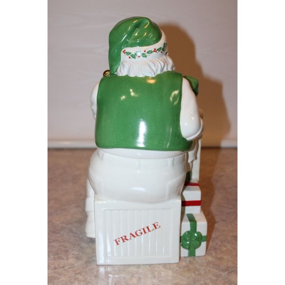 Cookie Jar - Santa's Workbench by Lenox - Picture 3 of 10